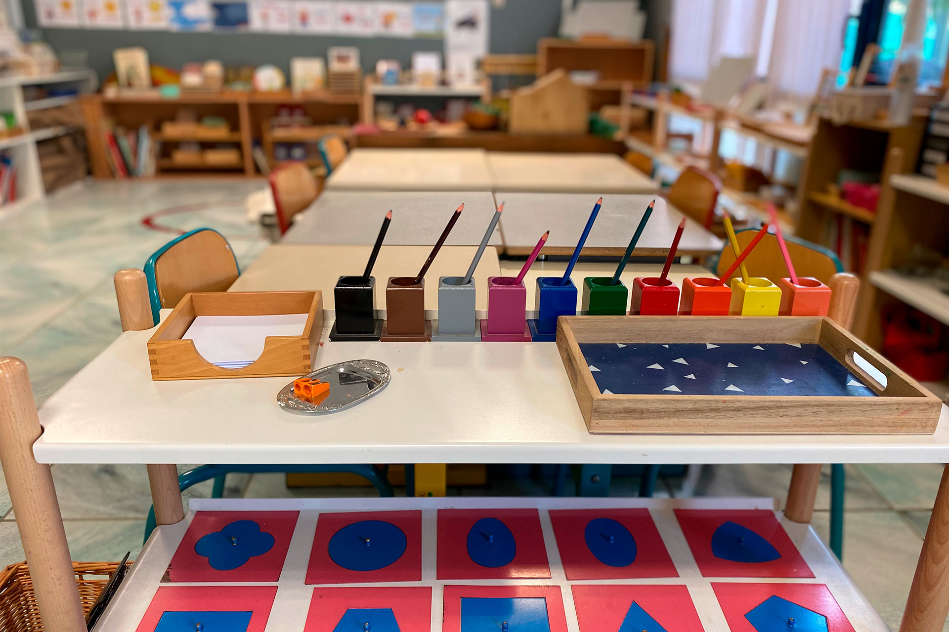 École Montessori Courtine Avignon - matériel maternelle
